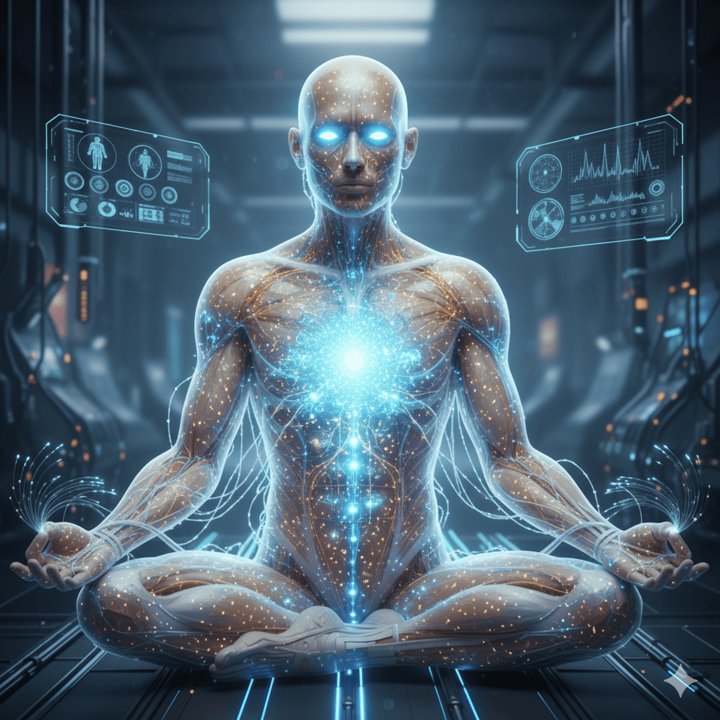 인간의 몸 자체가 배터리로 활용되는 상상도